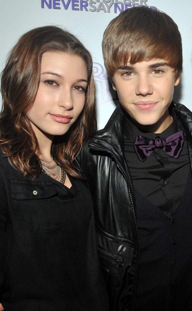 2011_Hailey Baldwin with Justin Bieber