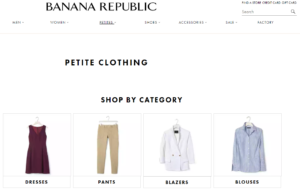 Banana Republic for petite women