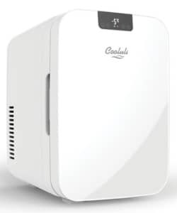 Cooluli white concord 20 liters mini fridge